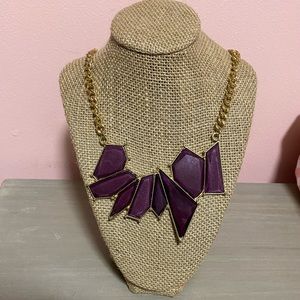 Purple necklace